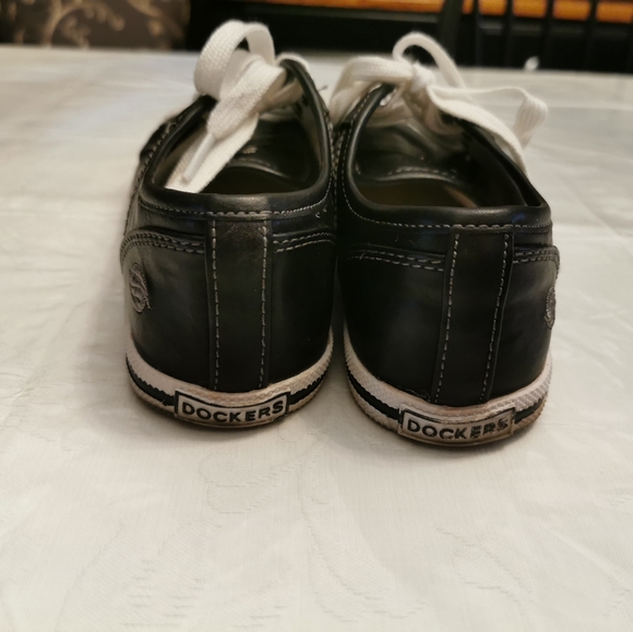 Dockers by Gerli Black Faux Leather Sneakers - Picture 4 of 7